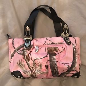 COPY - Pink camo purse